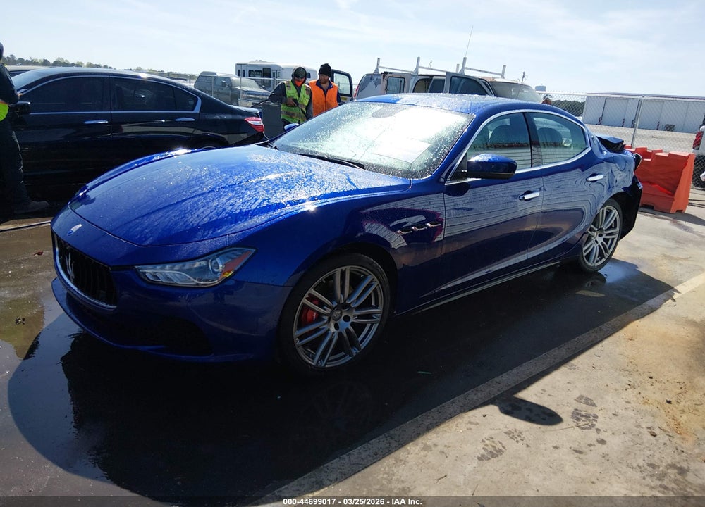 2017 MASERATI GHIBLI VIN: ZAM57XSL4H1248772
