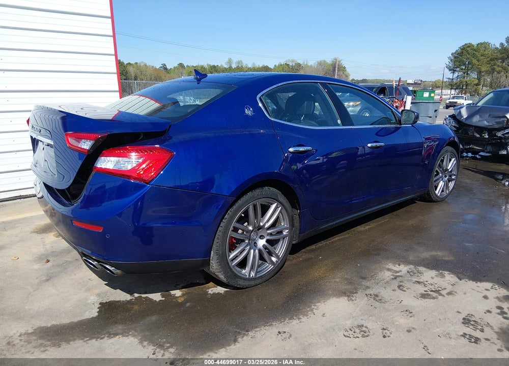 2017 MASERATI GHIBLI VIN: ZAM57XSL4H1248772