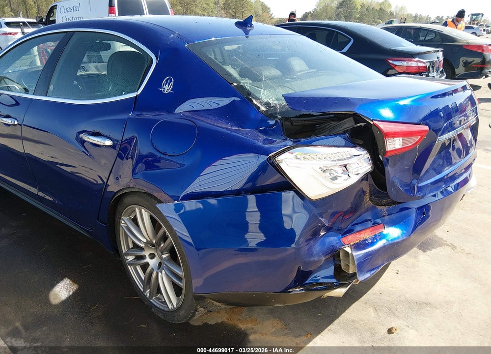 2017 MASERATI GHIBLI VIN: ZAM57XSL4H1248772