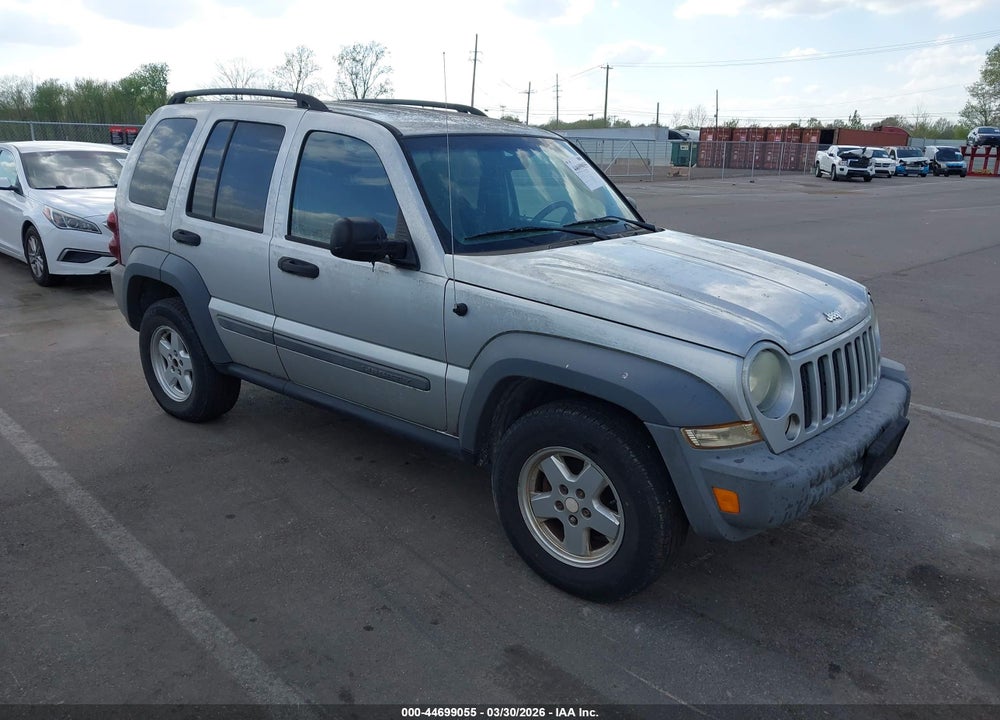 2005 JEEP LIBERTY SPORT VIN: 1J4GL48K55W528733