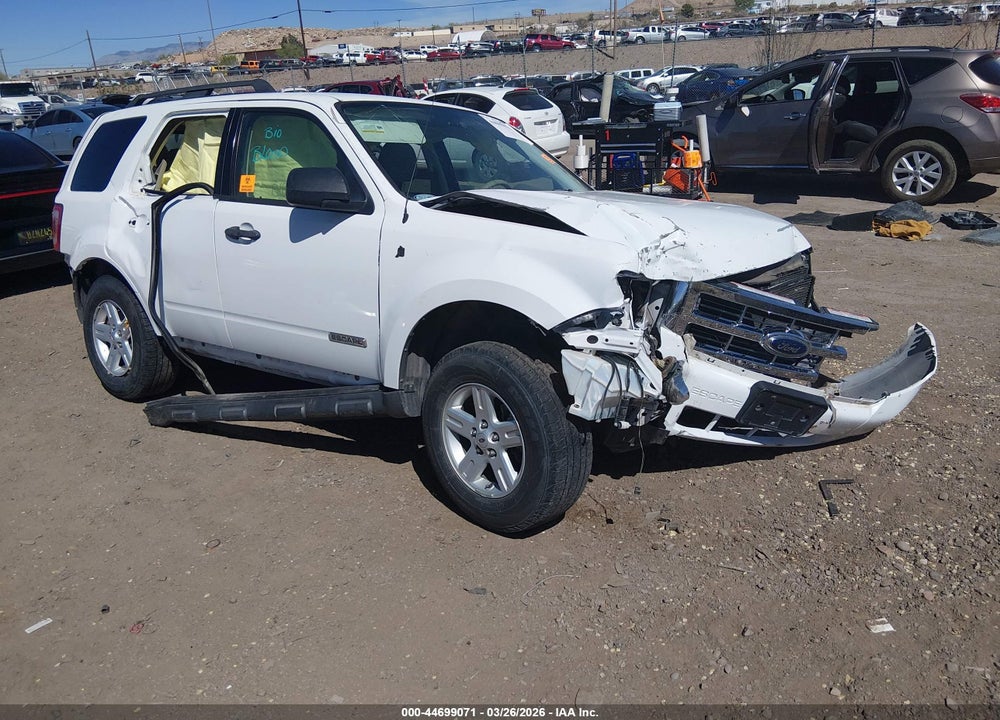 2008 FORD ESCAPE HYBRID VIN: 1FMCU49H58KD66033