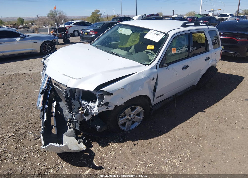 2008 FORD ESCAPE HYBRID VIN: 1FMCU49H58KD66033