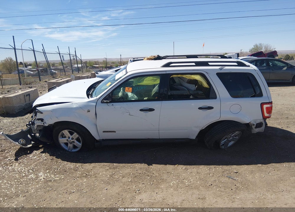 2008 FORD ESCAPE HYBRID VIN: 1FMCU49H58KD66033