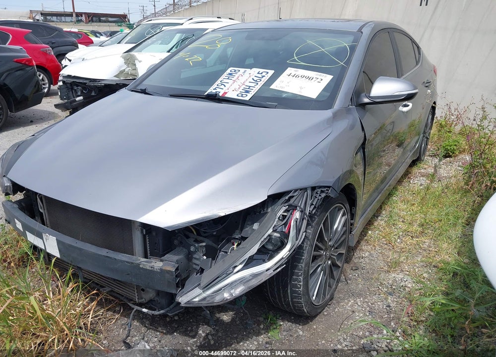 2017 HYUNDAI ELANTRA SPORT VIN: KMHD04LB3HU331063