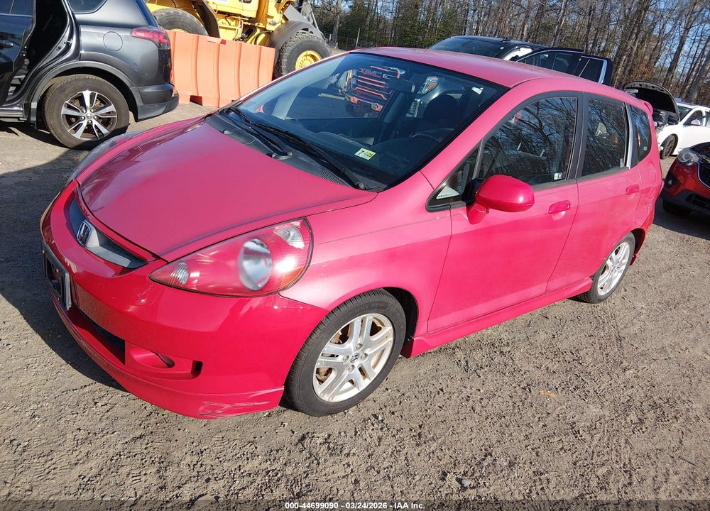 2008 HONDA FIT SPORT VIN: JHMGD38658S036679