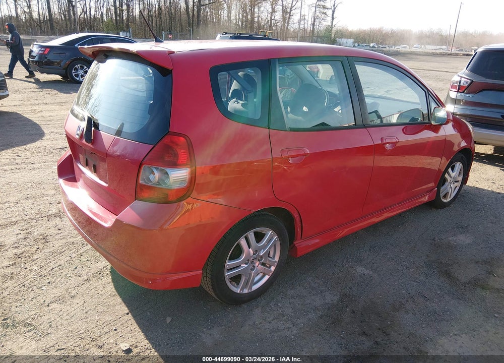 2008 HONDA FIT SPORT VIN: JHMGD38658S036679