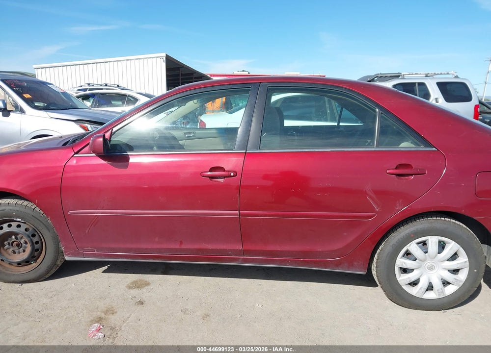 2006 TOYOTA CAMRY LE VIN: 4T1BE32K36U161773