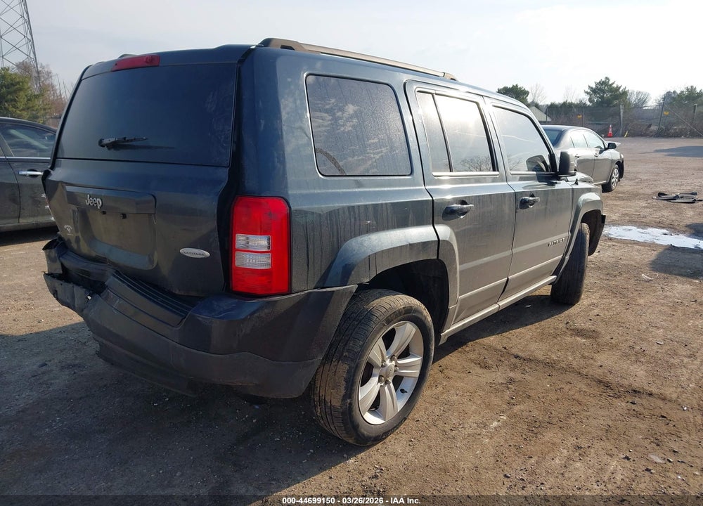 2014 JEEP PATRIOT LATITUDE VIN: 1C4NJPFB7ED905680