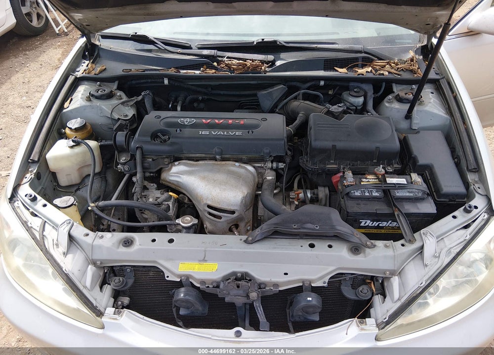 2002 TOYOTA CAMRY LE VIN: 4T1BE32K72U024085