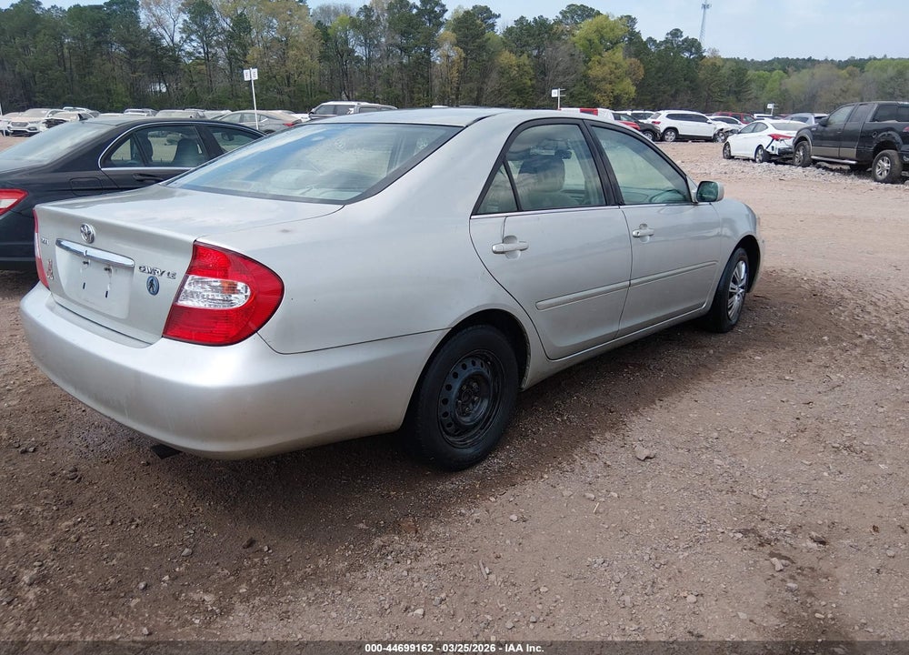 2002 TOYOTA CAMRY LE VIN: 4T1BE32K72U024085