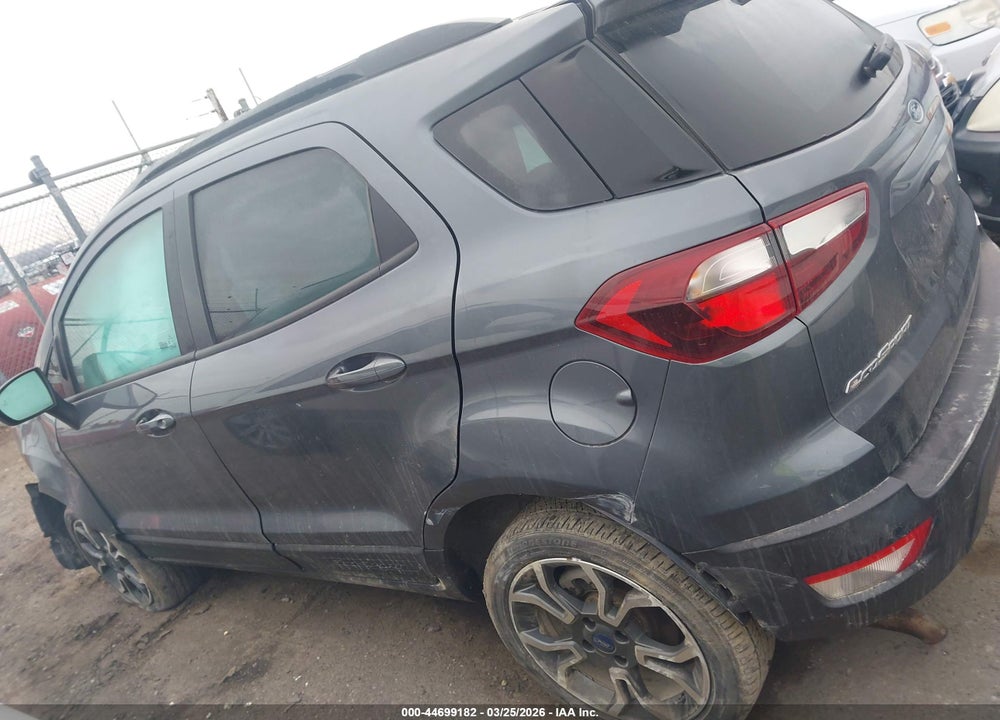 2019 FORD ECOSPORT S VIN: MAJ6S3JL6KC260795