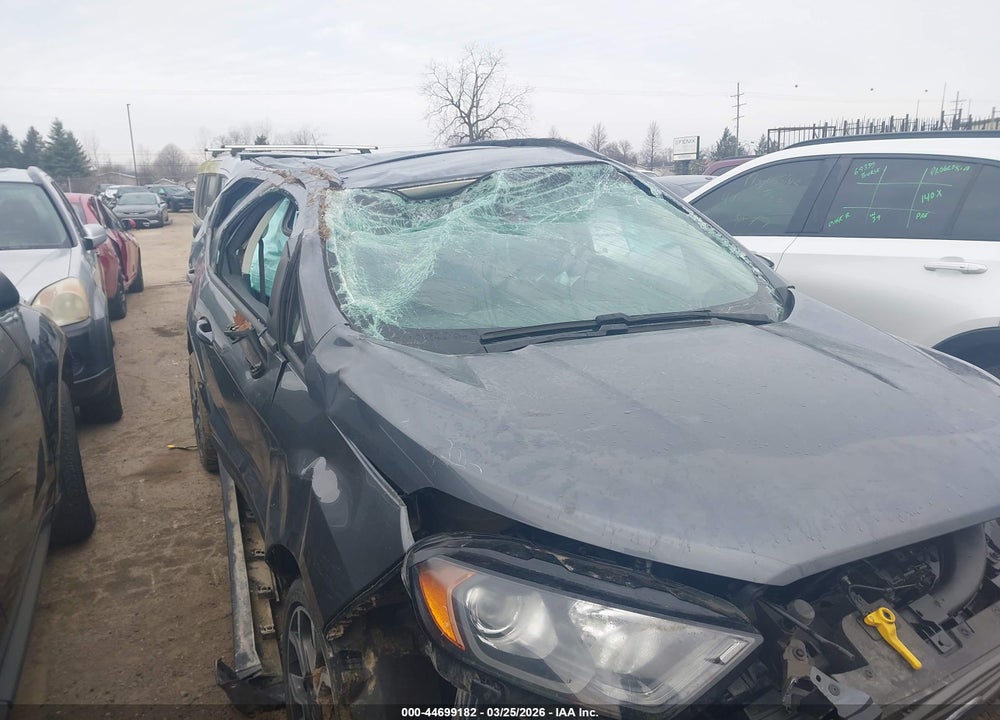 2019 FORD ECOSPORT S VIN: MAJ6S3JL6KC260795
