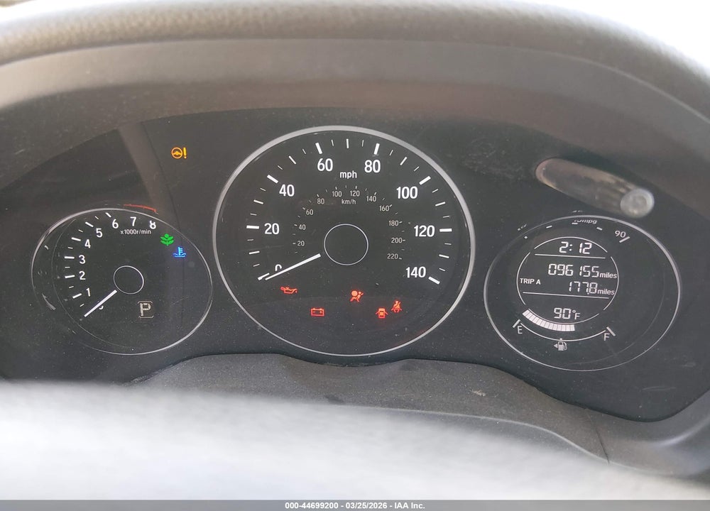 2017 HONDA HR-V LX VIN: 3CZRU5H3XHG704215