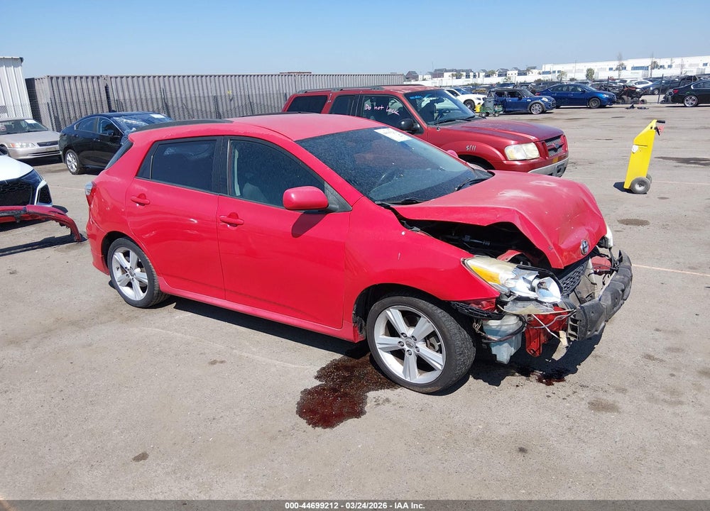 2009 TOYOTA MATRIX S VIN: 2T1KE40E79C025249