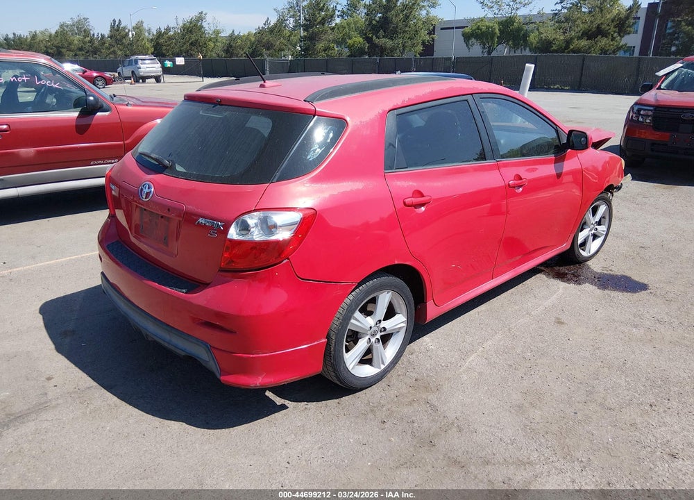 2009 TOYOTA MATRIX S VIN: 2T1KE40E79C025249