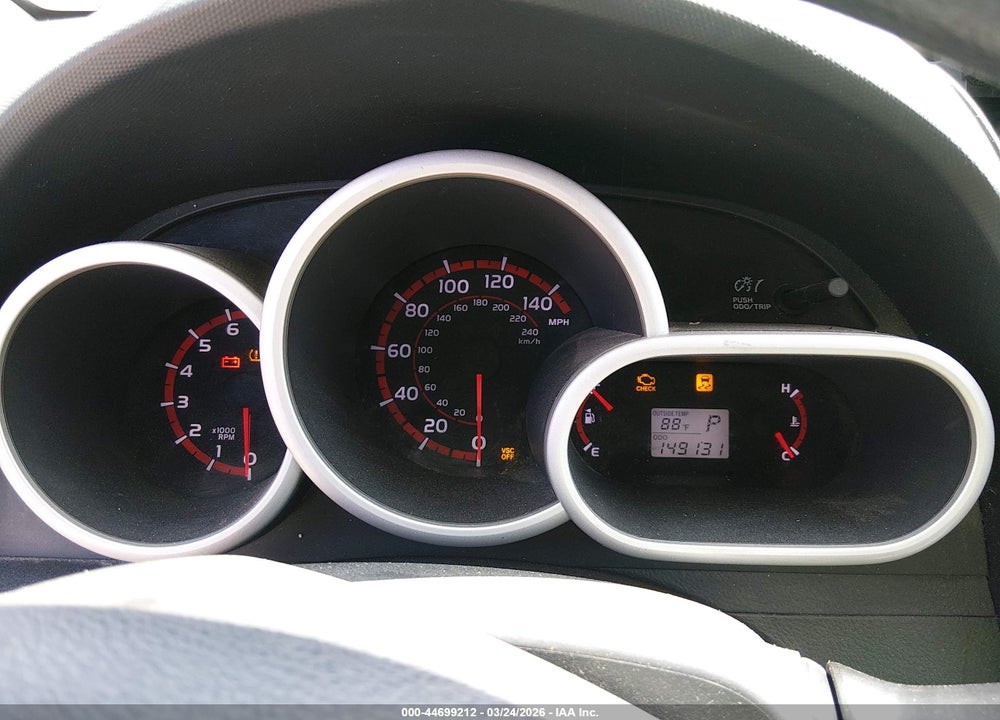 2009 TOYOTA MATRIX S VIN: 2T1KE40E79C025249