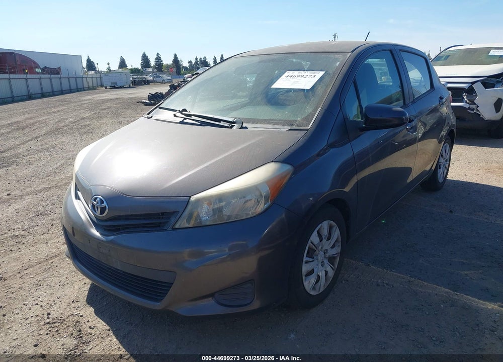 2014 TOYOTA YARIS L (TMMF PLANT) VIN: VNKKTUD39EA005606
