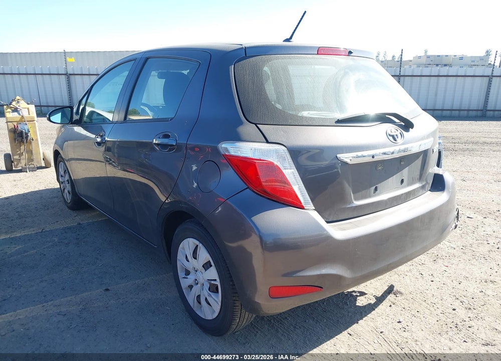 2014 TOYOTA YARIS L (TMMF PLANT) VIN: VNKKTUD39EA005606