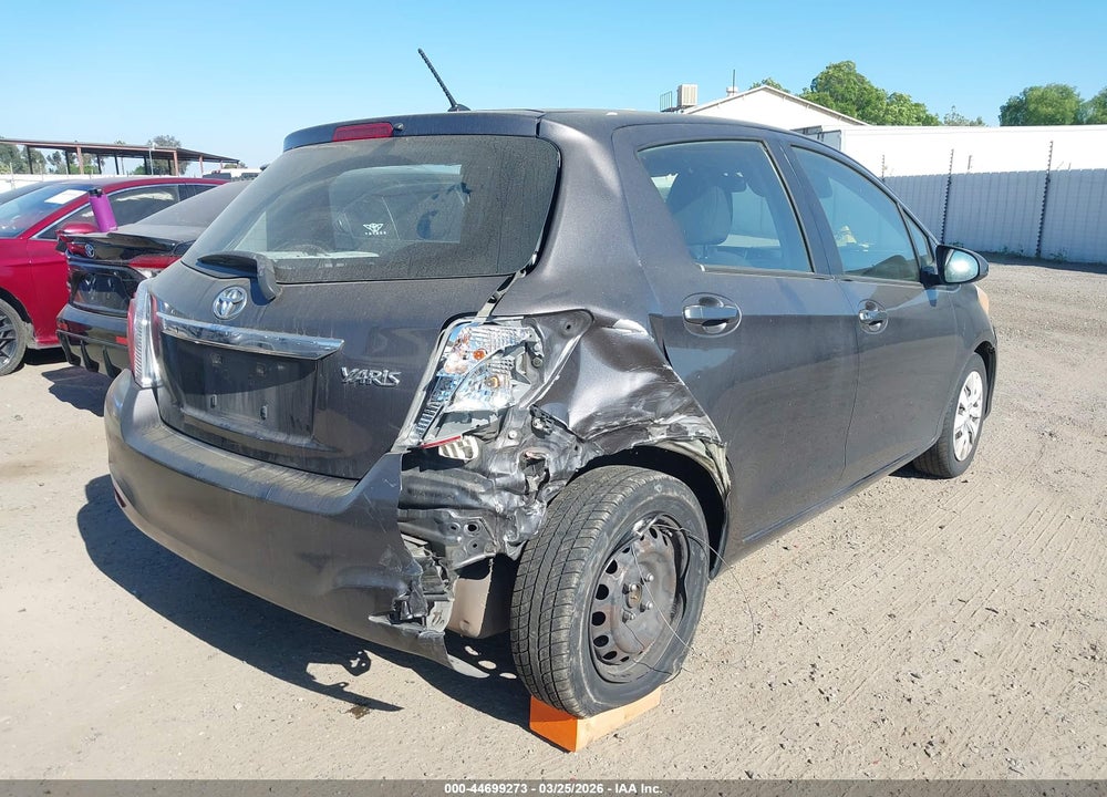 2014 TOYOTA YARIS L (TMMF PLANT) VIN: VNKKTUD39EA005606