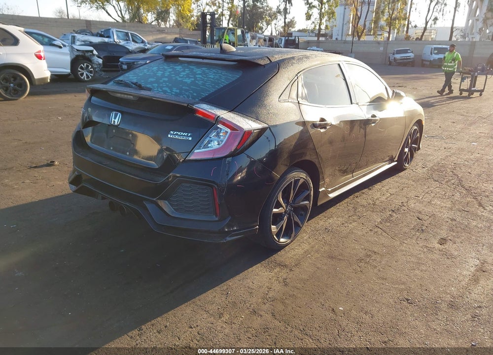 2017 HONDA CIVIC HATCHBACK VIN: SHHFK7H93HU416331