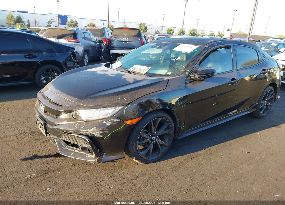 2017 HONDA CIVIC HATCHBACK VIN: SHHFK7H93HU416331