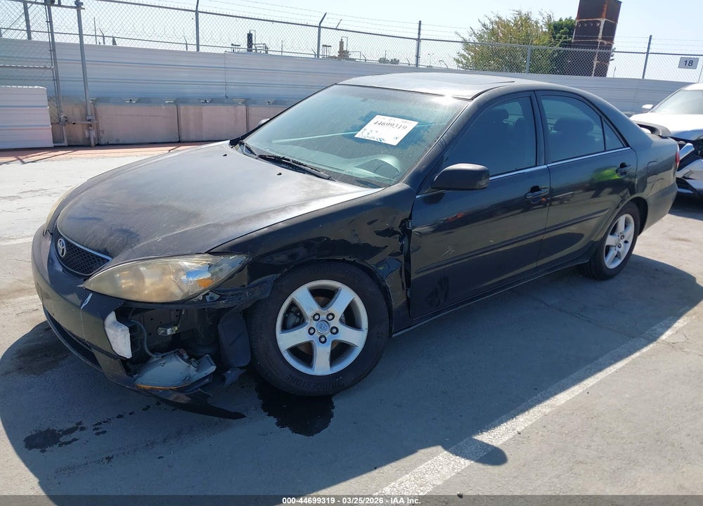 2005 TOYOTA CAMRY SE VIN: 4T1BE32K75U059696