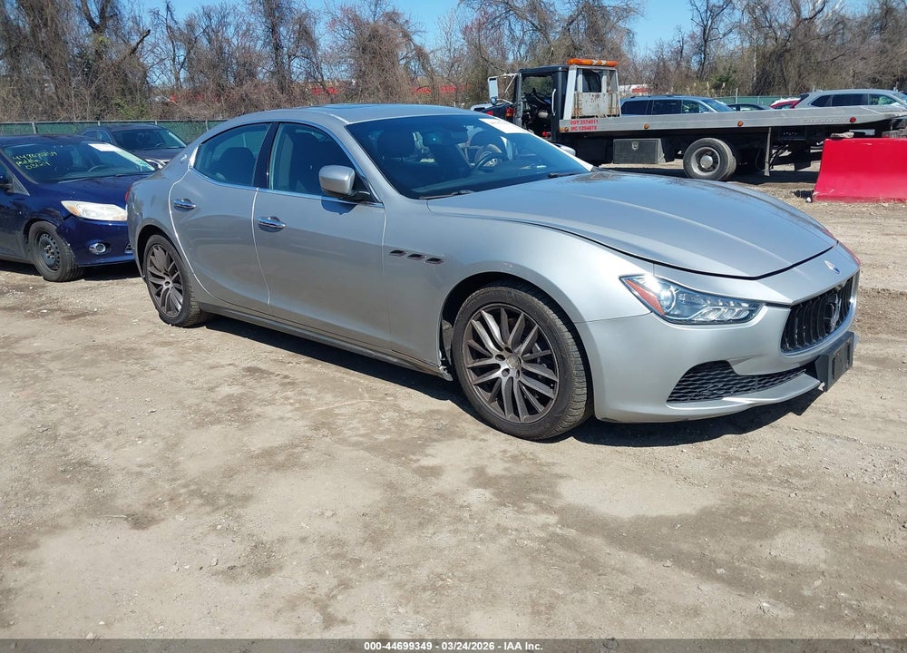 2014 MASERATI GHIBLI S Q4 VIN: ZAM57RTA4E1087733