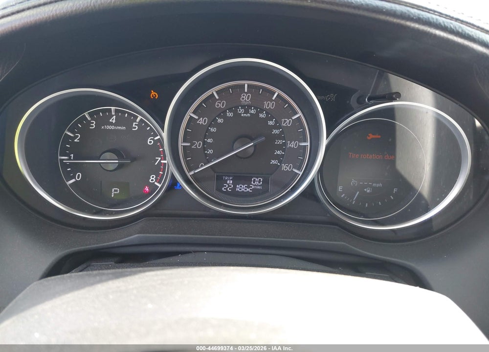 2016 MAZDA 6 I TOURING VIN: JM1GJ1T58G1423339