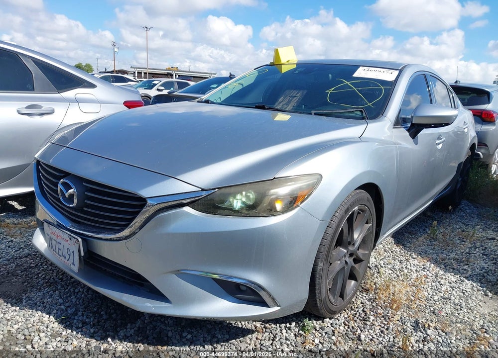 2016 MAZDA 6 I TOURING VIN: JM1GJ1T58G1423339