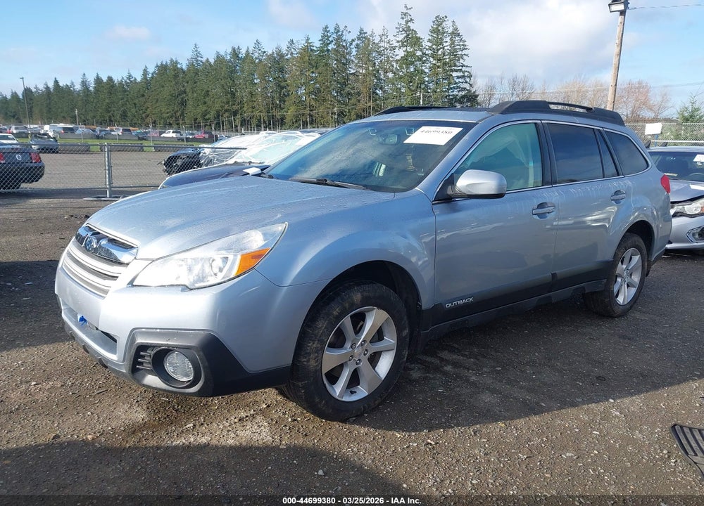 2014 SUBARU OUTBACK 2.5I LIMITED VIN: 4S4BRBNC3E3211921