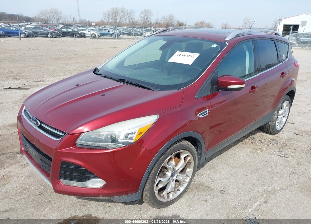 2014 FORD ESCAPE TITANIUM VIN: 1FMCU0J92EUA91878