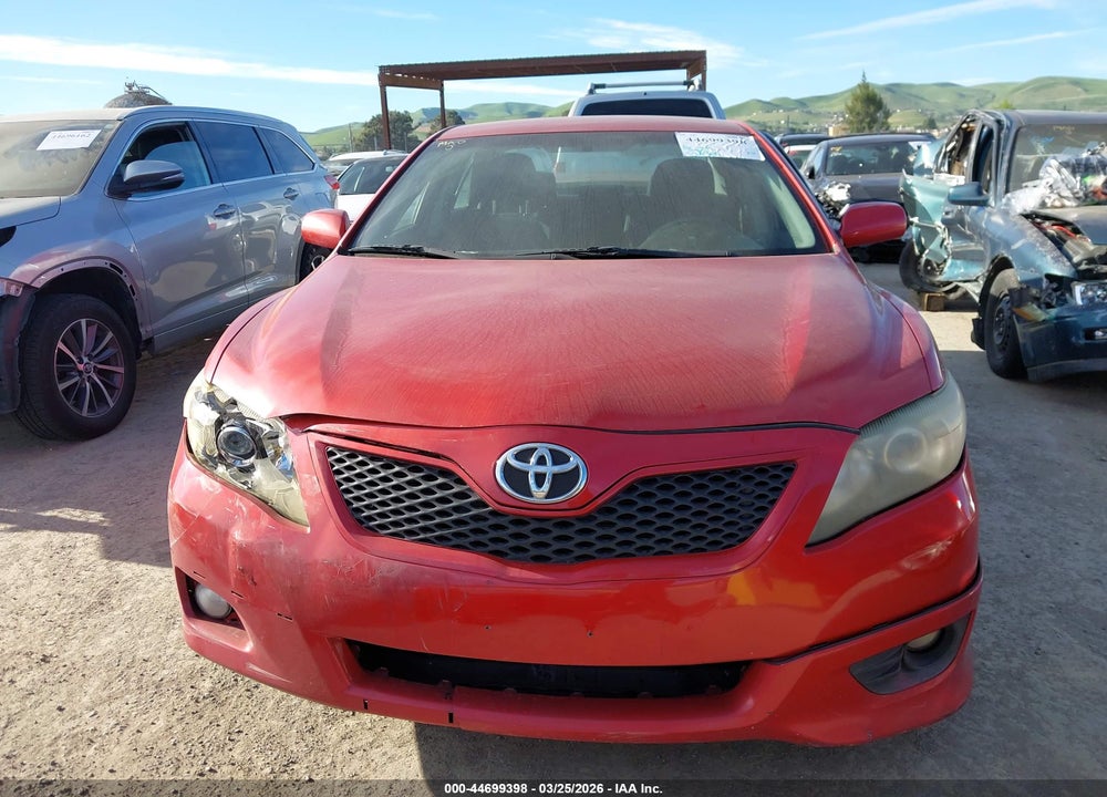 2010 TOYOTA CAMRY SE VIN: 4T1BF3EK2AU504879