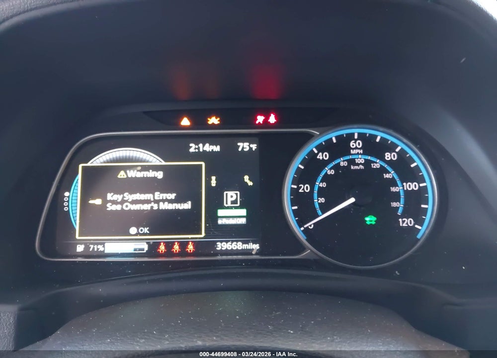2023 NISSAN LEAF S 40 KWH VIN: 1N4AZ1BV7PC553820