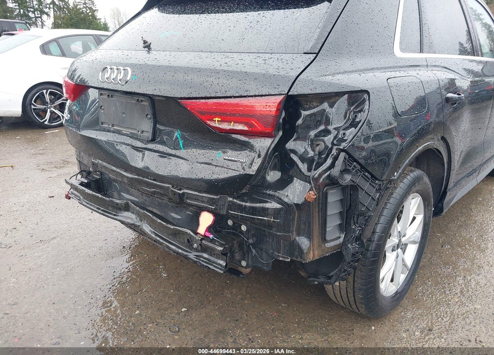 2025 AUDI Q3 PREMIUM 45 TFSI S LINE QUATTRO TIPTRONIC VIN: WA1DECF38S1013639