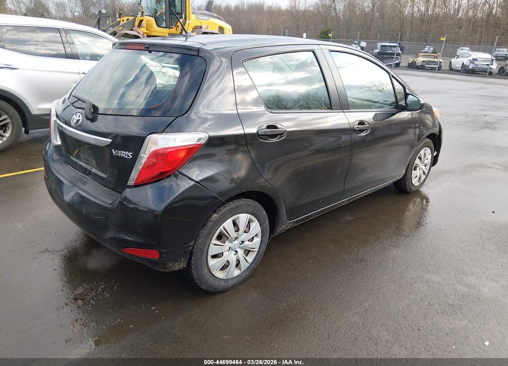 2012 TOYOTA YARIS L VIN: JTDKTUD3XCD512020