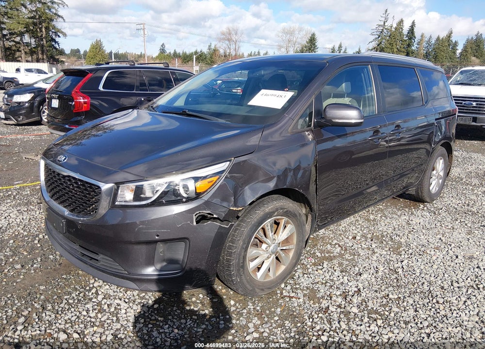2017 KIA SEDONA LX VIN: KNDMB5C16H6324494