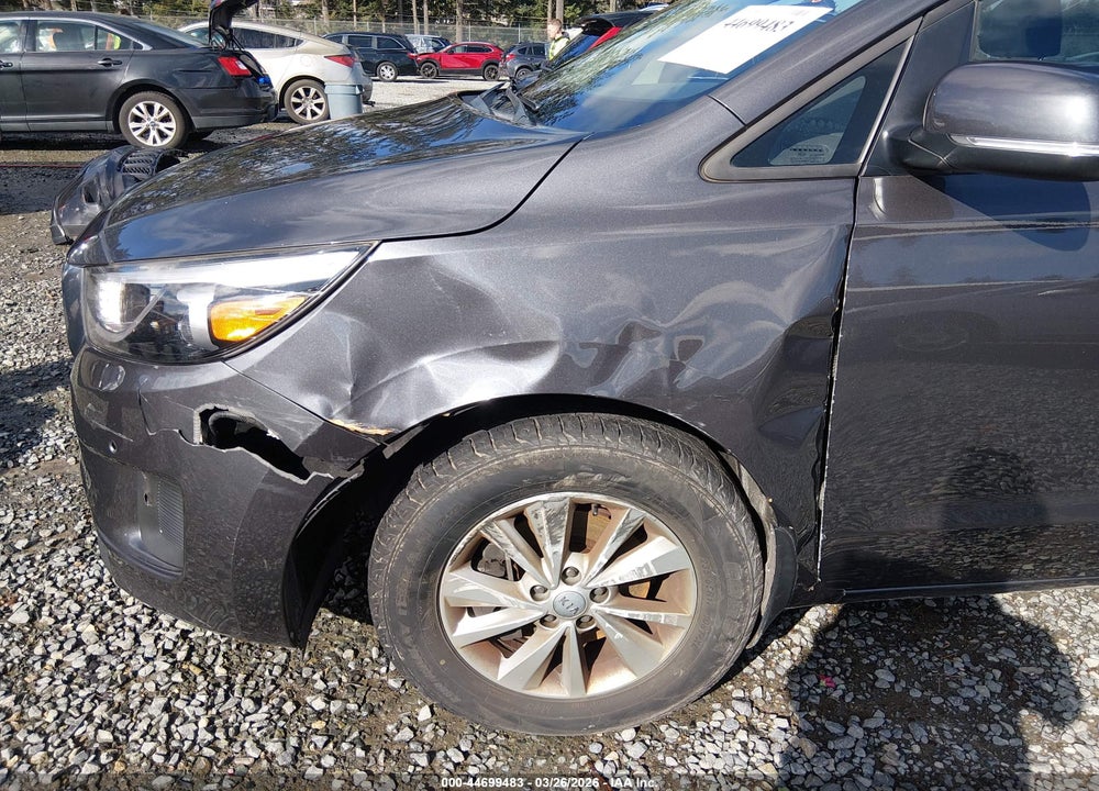 2017 KIA SEDONA LX VIN: KNDMB5C16H6324494