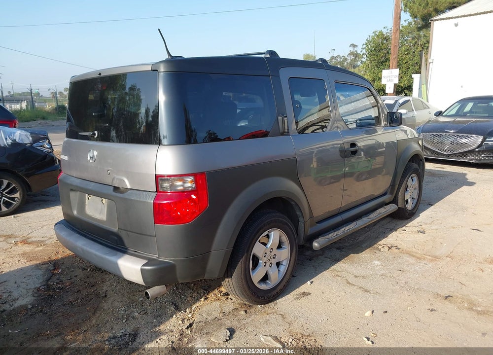 2005 HONDA ELEMENT EX VIN: 5J6YH18685L015937