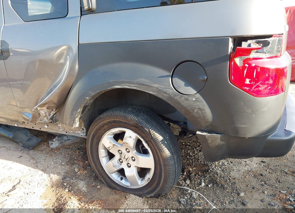 2005 HONDA ELEMENT EX VIN: 5J6YH18685L015937