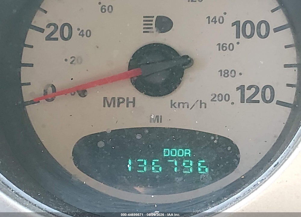 2003 CHRYSLER PT CRUISER VIN: 3C4FY48B83T657796