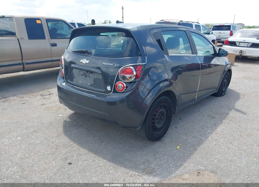 2014 CHEVROLET SONIC LT AUTO VIN: 1G1JC6SH7E4112952