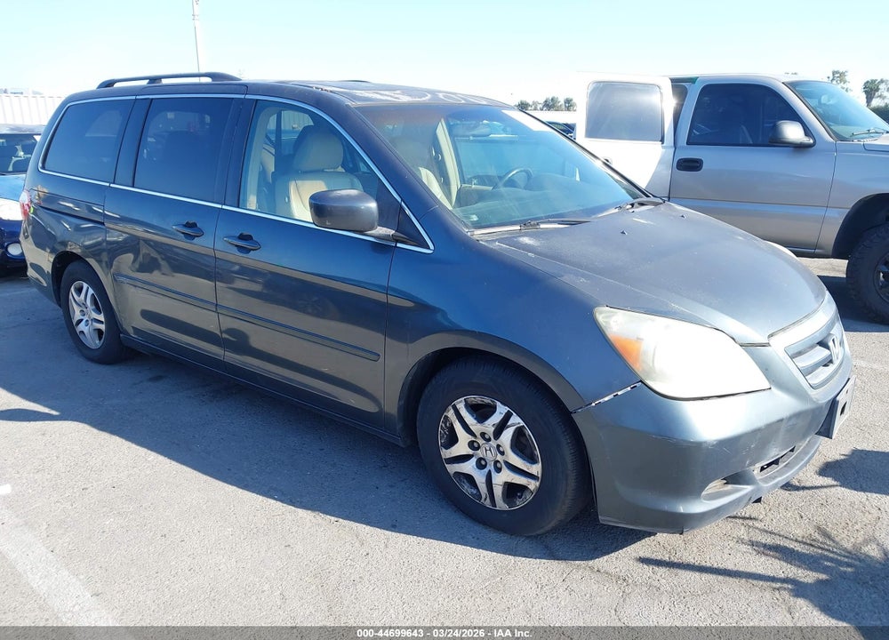 2005 HONDA ODYSSEY EX-L VIN: 5FNRL38655B036042
