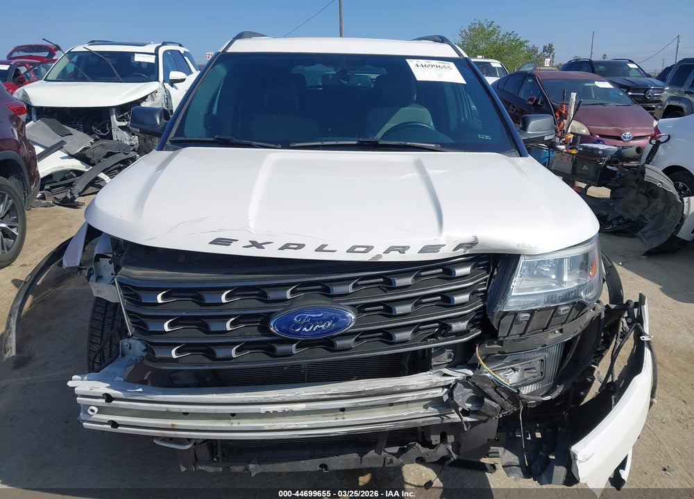 2017 FORD EXPLORER XLT VIN: 1FM5K7D83HGD90633