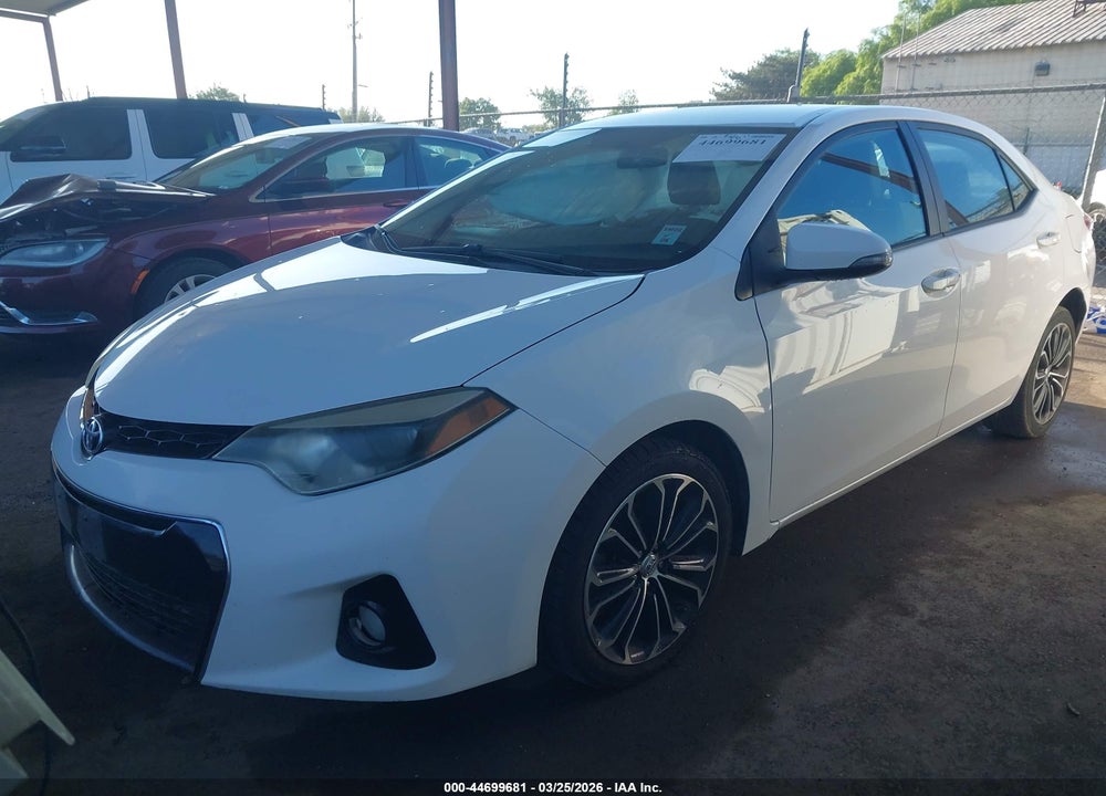 2014 TOYOTA COROLLA S PLUS VIN: 2T1BURHE3EC141417