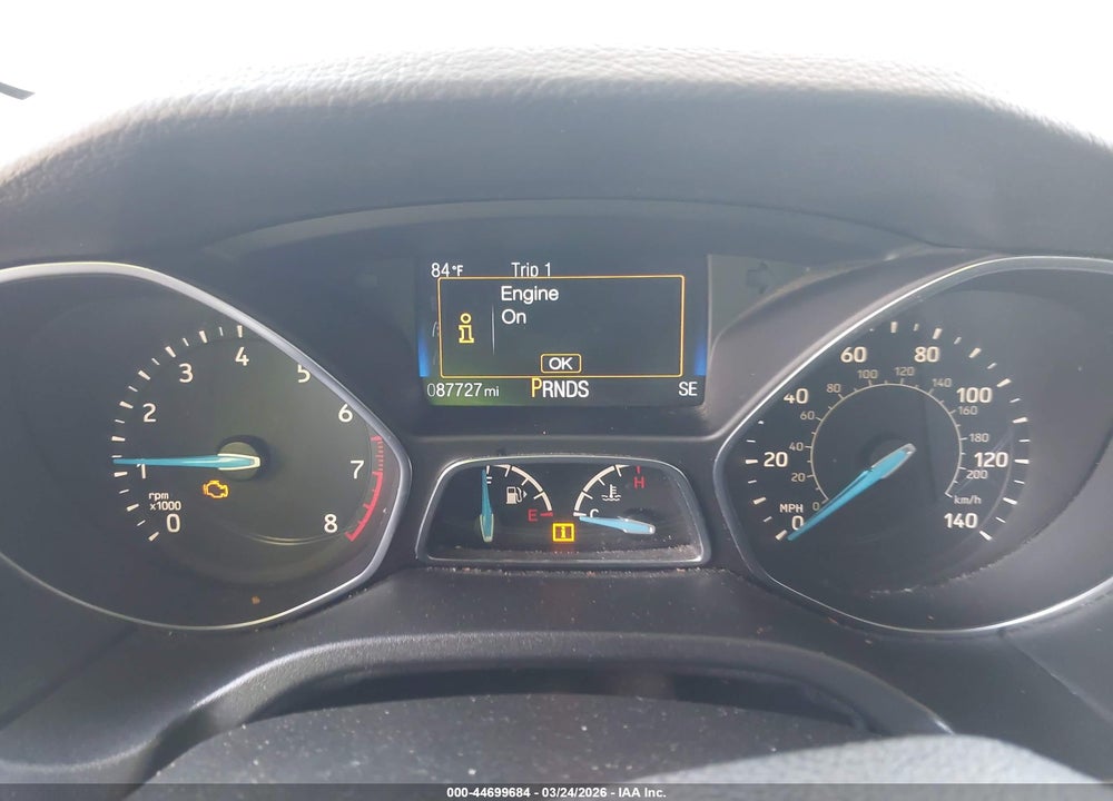 2017 FORD FOCUS SEL VIN: 1FADP3M28HL282236