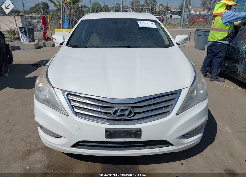 2013 HYUNDAI AZERA VIN: KMHFG4JG6DA249357