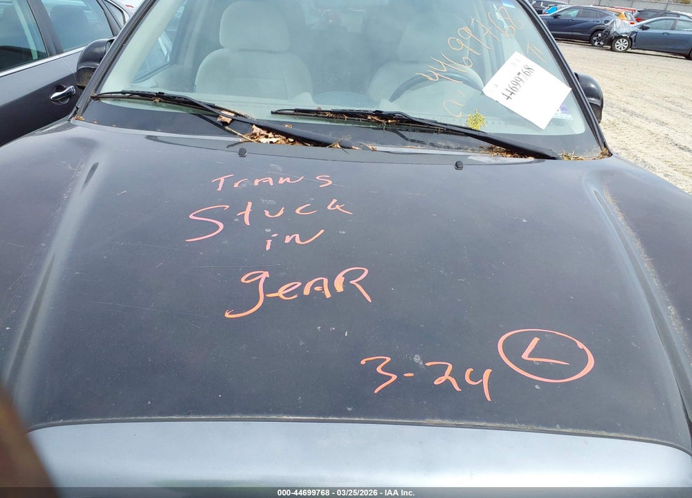 2006 HYUNDAI SANTA FE GLS VIN: KM8SC13D86U089172