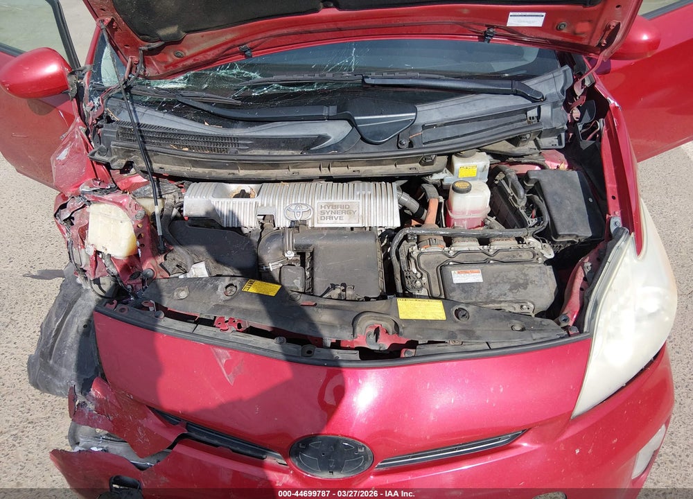 2013 TOYOTA PRIUS TWO VIN: JTDKN3DU8D1648016
