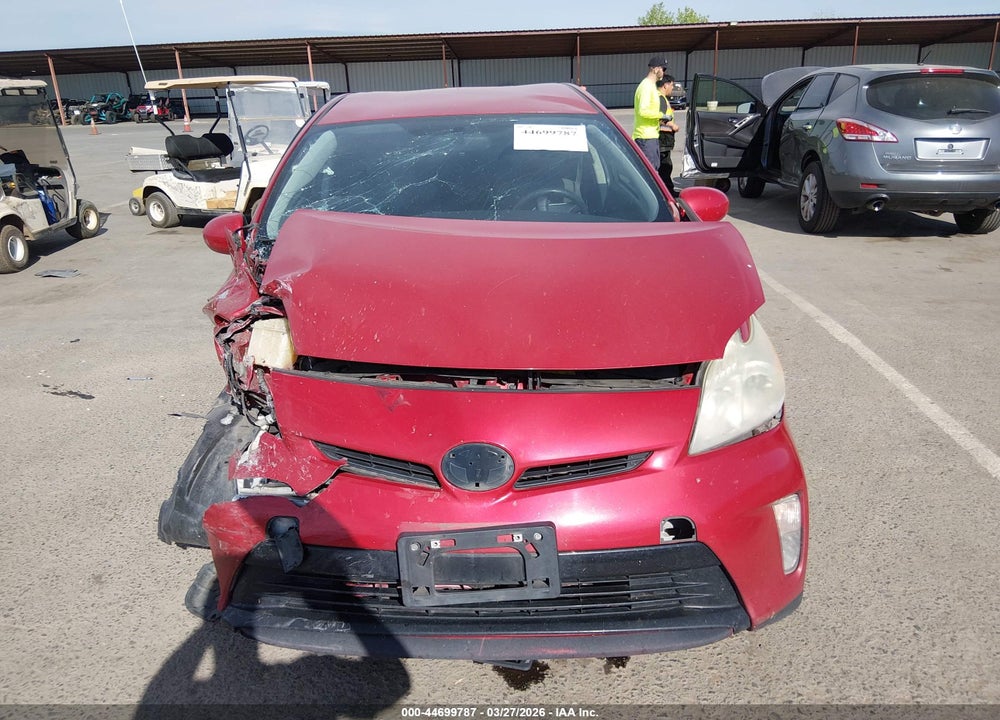 2013 TOYOTA PRIUS TWO VIN: JTDKN3DU8D1648016