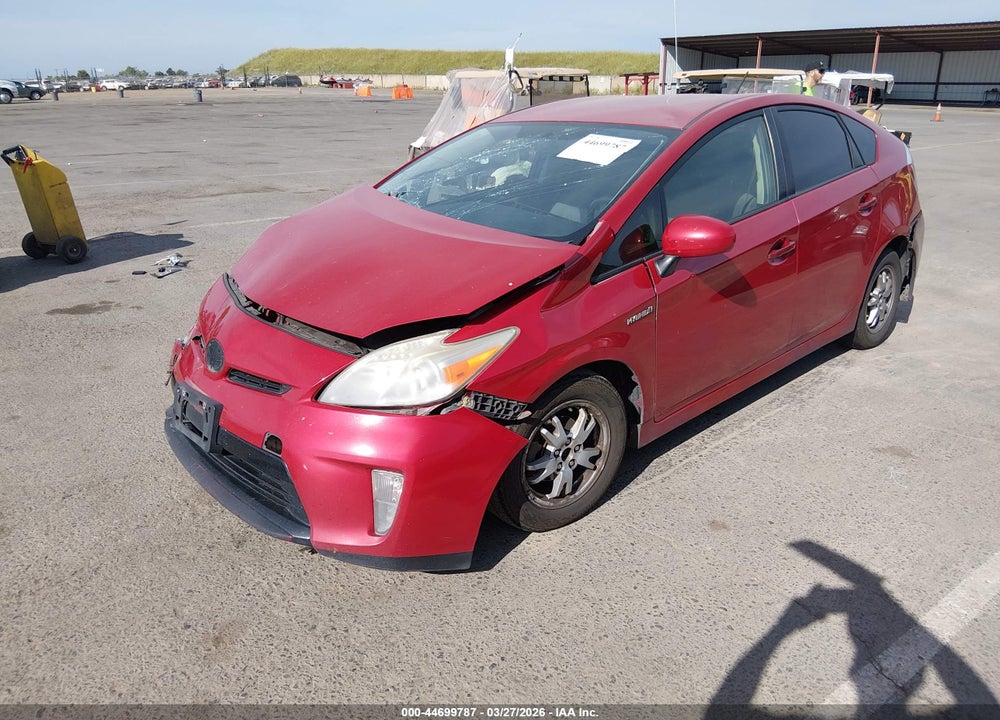 2013 TOYOTA PRIUS TWO VIN: JTDKN3DU8D1648016